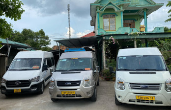 Cho thuê xe 16 chỗ đi Suối Bang Onsen hàng ngày